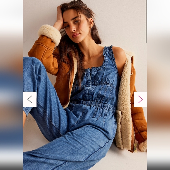 Free People We The Free Lucile Jumpsuit - Comment If Interested! - Picture 2 of 4